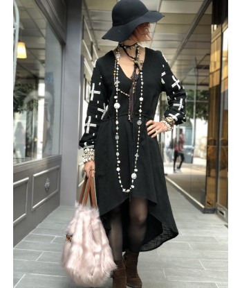 Robe Shagun Black Sundress Jusqu'à 80% De Réduction