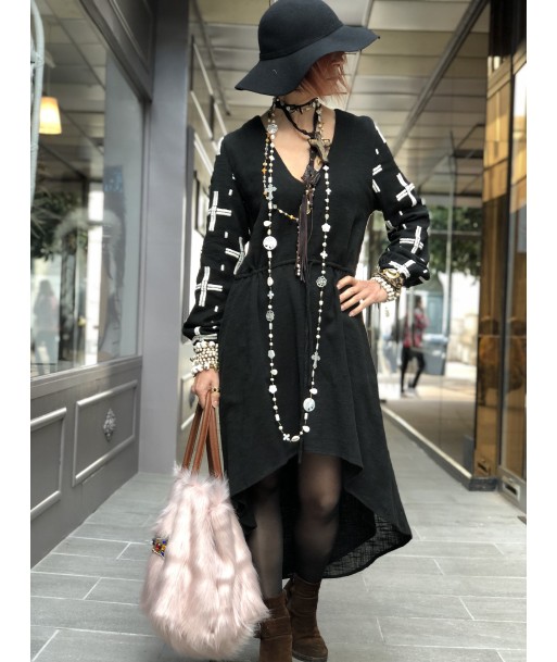 Robe Shagun Black Sundress Jusqu'à 80% De Réduction