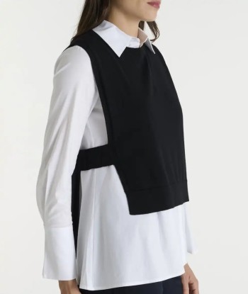 Pull sans manches Hana San Mokin Noir ou a consommer sur place