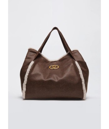 Sac Shopper Liu Jo avec pochette Mocha ouvre sa boutique