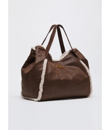 Sac Shopper Liu Jo avec pochette Mocha ouvre sa boutique