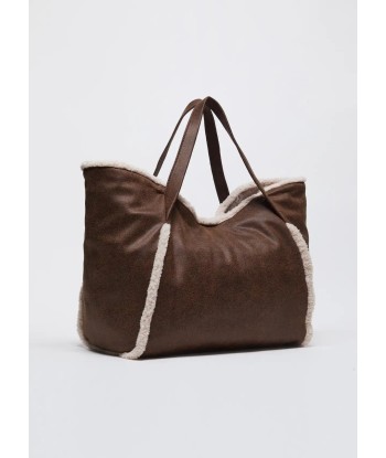 Sac Shopper Liu Jo avec pochette Mocha ouvre sa boutique