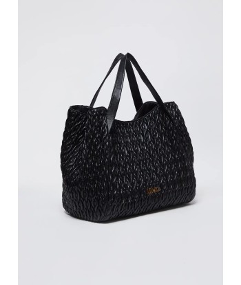 Sac Shopper Liu Jo matelassé avec pochette Nero Vous souhaitez 