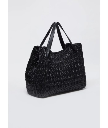 Sac Shopper Liu Jo matelassé avec pochette Nero Vous souhaitez 