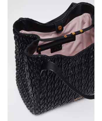 Sac Shopper Liu Jo matelassé avec pochette Nero Vous souhaitez 