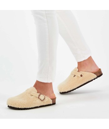 Sabots Scholl Fae New Shearling Beige le des métaux précieux