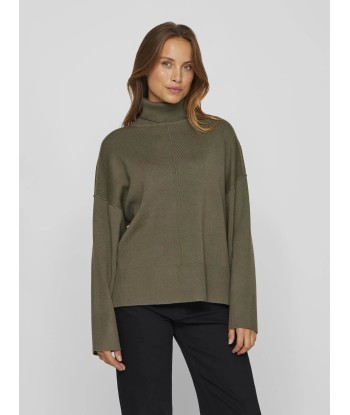 Pull Vila Viostria Dusty Olive Comparez plus de prix