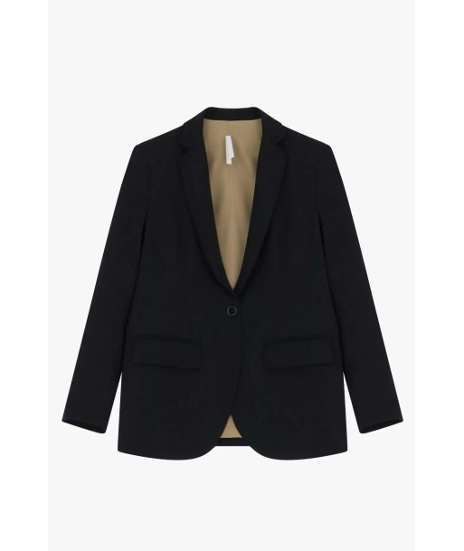 Blazer Imperial un bouton doublure camel Nero la chaussure