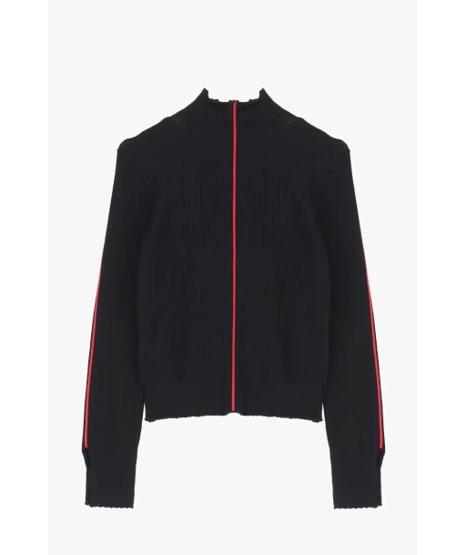 Pull fin Imperial liseré rouge Nero store