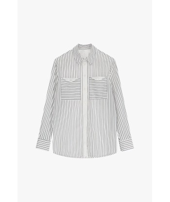 Chemise Imperial à rayures Bianco/Nero pour bénéficier 