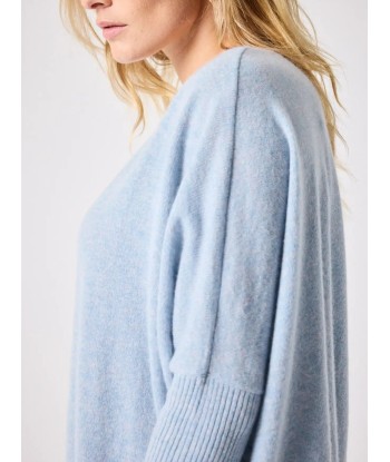 Pull poncho Notshy Faustine Brume Paris Déstockage Promo