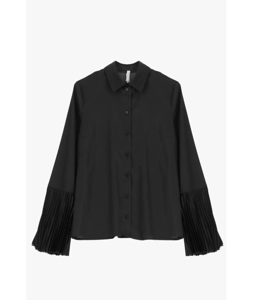 Chemise Imperial manches plissées Nero Fin de série