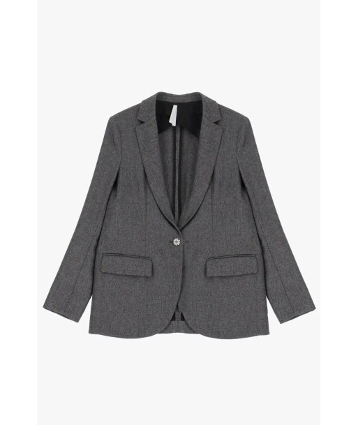 Blazer Imperial bouton bijou Nero pas chere