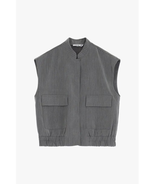 Gilet Please Rayures Grigio sélection de produits