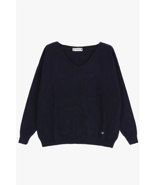 Pull Please col V Blu Comparez et commandez 