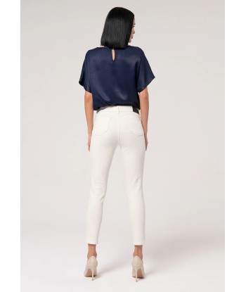 Pantalon Slim Fracomina en tissu Bull Cream chez Cornerstreet bien 