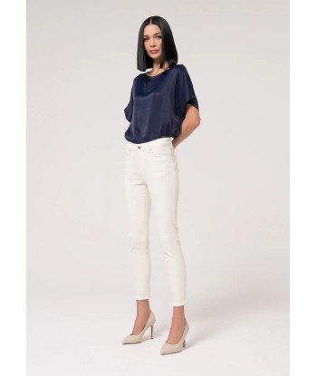 Pantalon Slim Fracomina en tissu Bull Cream chez Cornerstreet bien 