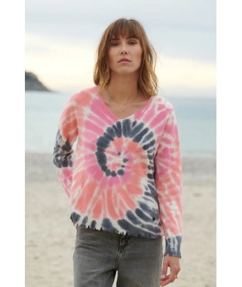 Pull Ma Petite Capsule Tie and Dye Ouragan Gris JUSQU'A -70%! 