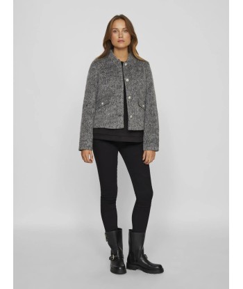 Veste Vila Vichichi Medium Grey Melange pas chere