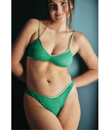 Brassière La Nouvelle Georgia Green Flower plus qu'un jeu 