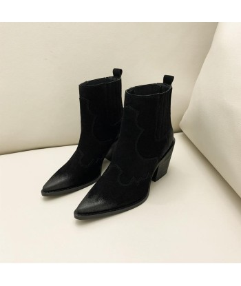 Bottines Cowboy Femme Noir store