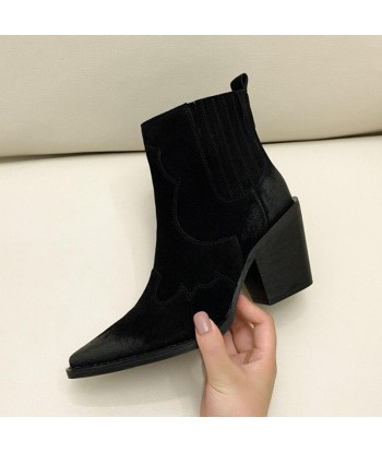 Bottines Cowboy Femme Noir store