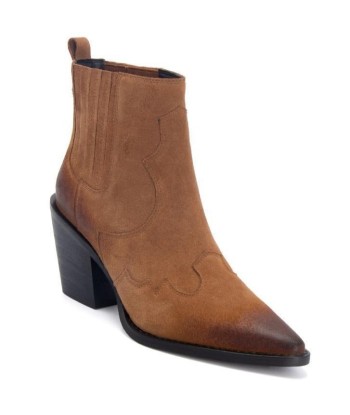 Bottines Western Marron Femme l'achat 