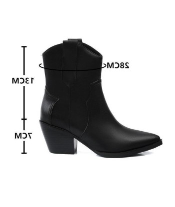 Bottines Style Western Femme prix