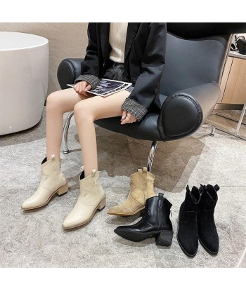 Bottines Western Beige l'évolution des habitudes 