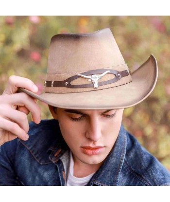 Chapeau Cowboy Taureau Cuir Economisez 