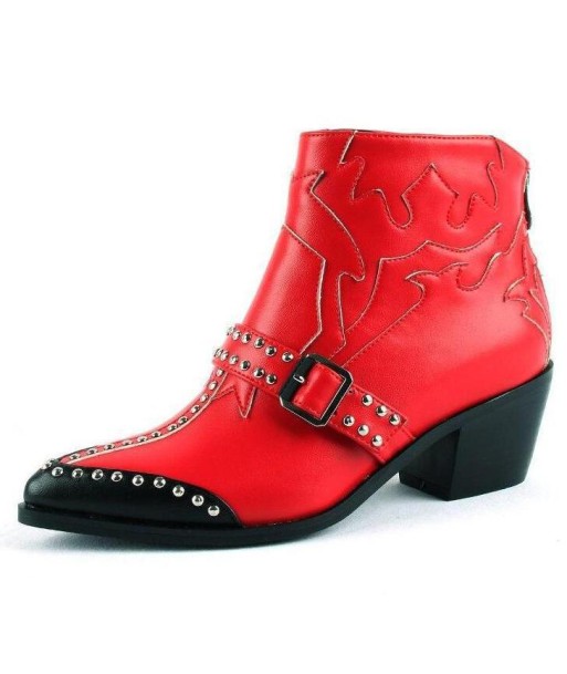 Bottes Country Femme Rouge shop