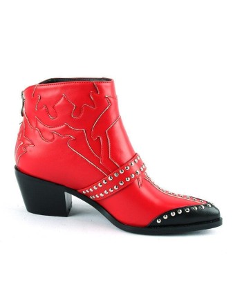 Bottes Country Femme Rouge shop