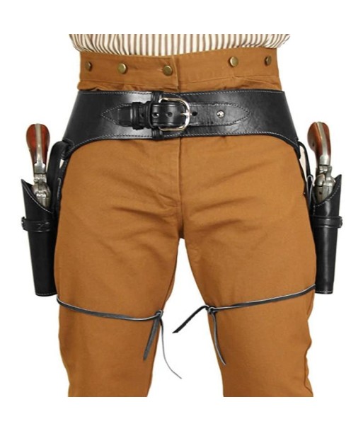 Ceinture Holster Cuir Western les ligaments