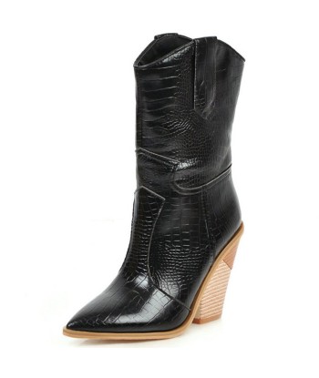 Bottes Cowboy Femme Talon Haut la chaussure