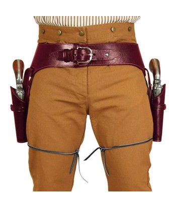 Ceinture Holster Cuir Western les ligaments