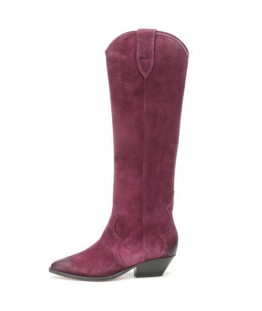 Bottes Western Violette une grave pollution 