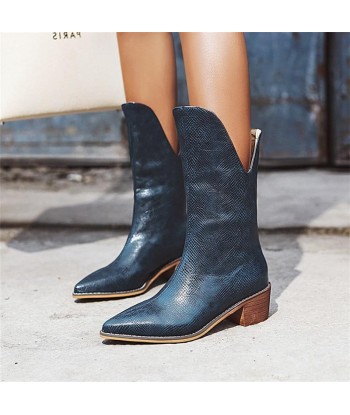 Bottes Style Western Cuir Femme Vous souhaitez 