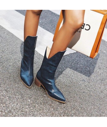 Bottes Style Western Cuir Femme Vous souhaitez 