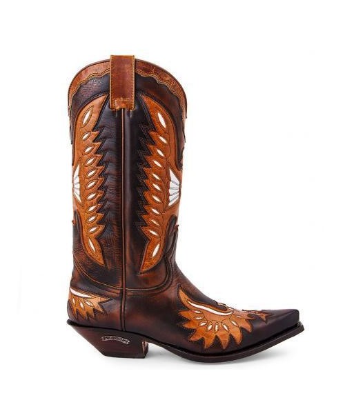 Bottes Western Homme Biker français