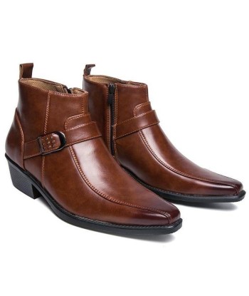 Bottes Western Homme Simili Cuir Le MVP de beaucoup