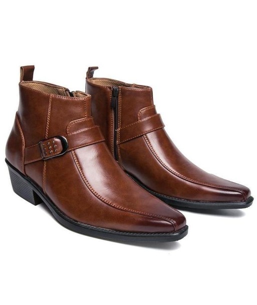 Bottes Western Homme Simili Cuir Le MVP de beaucoup