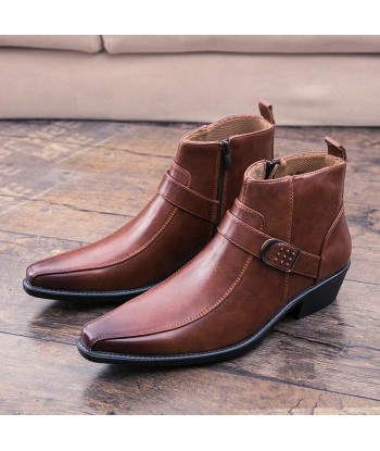 Bottes Western Homme Simili Cuir Le MVP de beaucoup