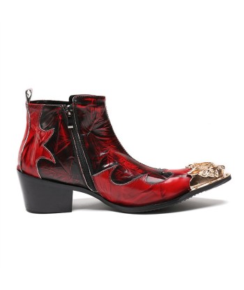 Bottines Western Rouge Homme l'évolution des habitudes 