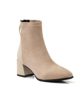 Bottines Western Femme Beige à prix réduit toute l'année