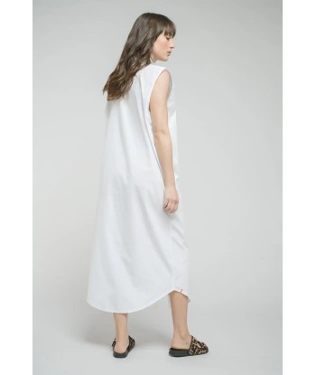 Robe chemise Maevy Mauve Blanc Jusqu'à 80% De Réduction