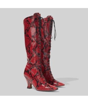 Bottes Western Cowgirl Rouges du meilleur 