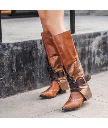 Bottes Western Femme Grande Taille sur le site 