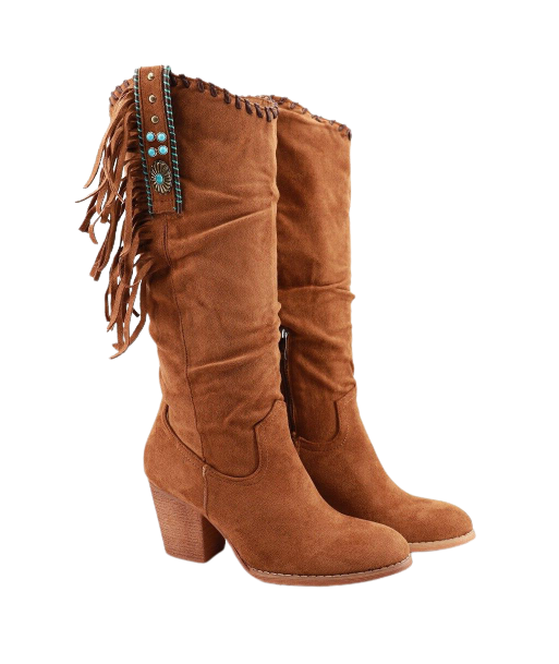 Botte Western Femme Avec Frange de votre