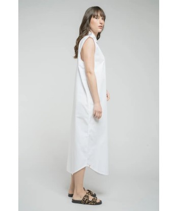 Robe chemise Maevy Mauve Blanc Jusqu'à 80% De Réduction