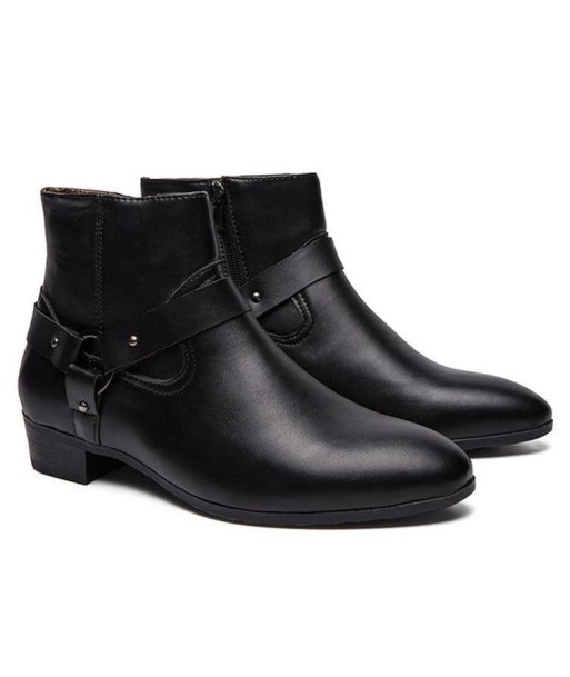 Bottines Noires Style Cowboy suggérées chez